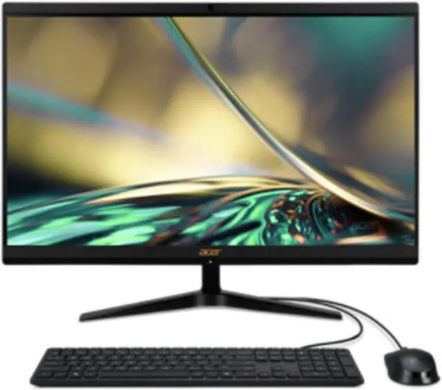 Alt view image 9 of 12 - Acer Aspire C24-1700 AIO (2022) | 23.8" 1920x1080 FHD | Core i3 - 1215U - 256GB SSD Hard Drive - 8GB RAM | 6 cores @ 4.4 GHz Win 11 Home Black