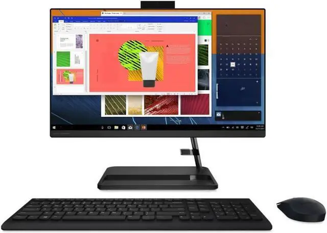 Main image of Lenovo IdeaCentre 3 22ITL6 AIO Touch | 21.5" 1920x1080 FHD | Core i3 - 1115G4 - 256GB SSD Hard Drive - 8GB RAM | 2 cores @ 4.1 GHz Win 11 Pro Black