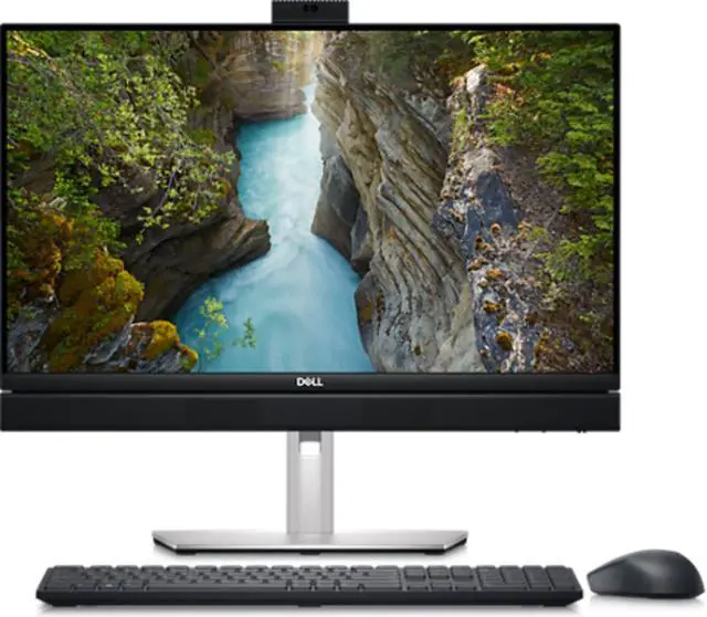 Alt view image 2 of 6 - Dell Optiplex 7410 Plus AIO (2023) | 23.8" 1920x1080 FHD | Core i5 - 13500 - 256GB SSD Hard Drive - 16GB RAM | 14 cores @ 4.8 GHz Win 11 Pro Black