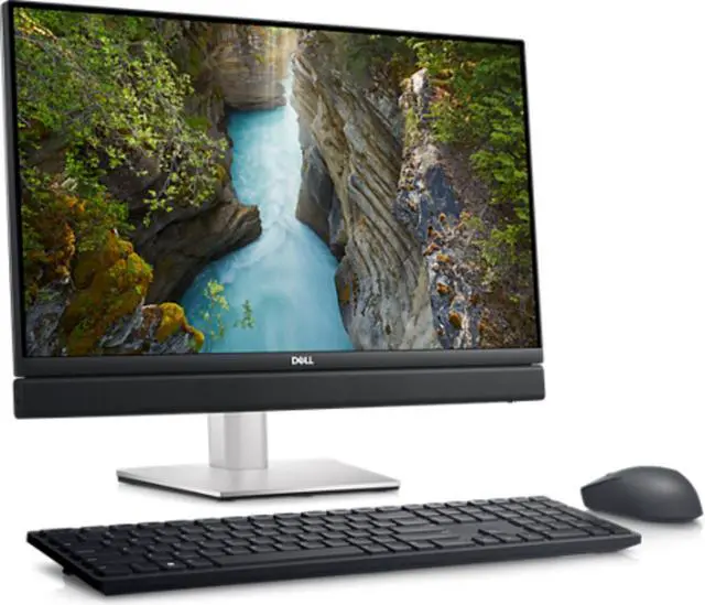 Alt view image 3 of 6 - Dell Optiplex 7410 Plus AIO (2023) | 23.8" 1920x1080 FHD | Core i5 - 13500 - 256GB SSD Hard Drive - 16GB RAM | 14 cores @ 4.8 GHz Win 11 Pro Black