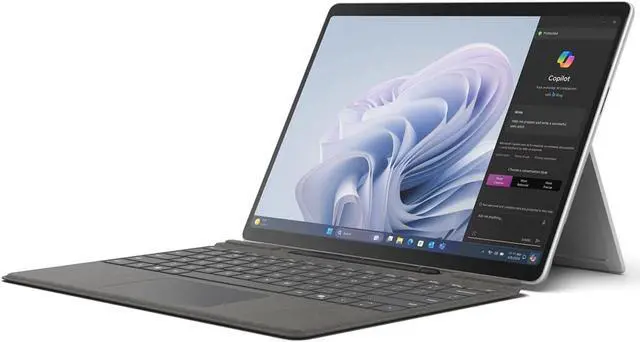 Alt view image 5 of 10 - Microsoft Surface Pro 10 Detachable Detachable 2-in-1 Laptop Tablet (2024) Touch | 13" 2880x1920 QHD+ | Core Ultra 5 - 135U - 512GB SSD Hard Drive - 8GB RAM | 12 cores @ 4.4 GHz Win 11 Pro Silver