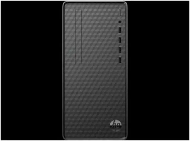 Main image of HP M01-f2000i Desktop (2022) | Core i5 - 12400 - 512GB SSD Hard Drive - 8GB RAM | 6 cores @ 4.4 GHz Win 11 Home Black