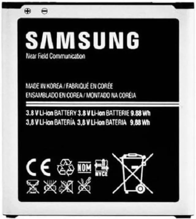 Alt view image 10 of 11 - Original OEM Samsung Galaxy S4 Replacement Battery with NFC,  i9500 i545 i337, B600BU/E, 2600mAh