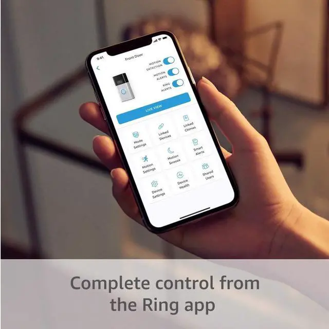 Alt view image 6 of 18 - Ring Video Doorbell – newest generation, 2020 release – 1080p HD video, improved motion detection, easy installation