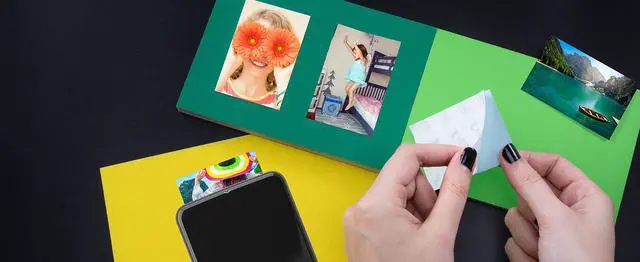 Alt view image 7 of 7 - KODAK Step Wireless Mobile Photo Mini Printer (Black) Compatible w/ iOS & Android, NFC & Bluetooth Devices