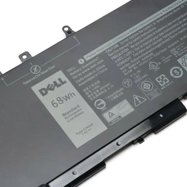 Alt view image 6 of 12 - New  Dell OEM Original Latitude 5480 5580 5280 4-Cell 68Wh Laptop Battery GJKNX