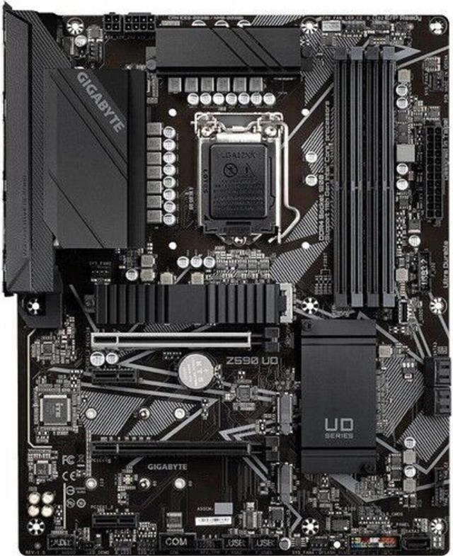 Main image of Gigabyte Ultra Durable Z590 UD Desktop Motherboard - Intel Z590 Chipset - Socket