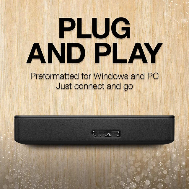 Alt view image 4 of 4 - Seagate Portable 2TB External Hard Drive Portable HDD USB 3.0 for PC, Mac, PlayStation, & Xbox - 1-Year Rescue Service (STGX2000400)