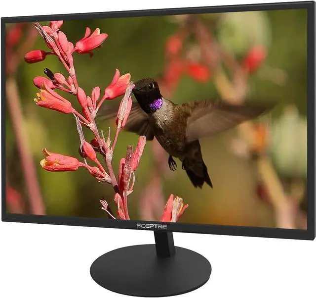 Alt view image 3 of 11 - Sceptre E275W-19203R 27 inch1080P LED Monitor 99% sRGB 2X HDMI VGA Build-In Speakers, Machine Black (E275W-19203R series)