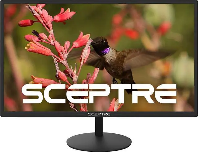 Main image of Sceptre E275W-19203R 27 inch1080P LED Monitor 99% sRGB 2X HDMI VGA Build-In Speakers, Machine Black (E275W-19203R series)