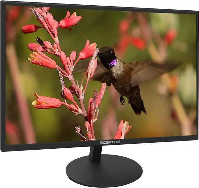 Alt view image 2 of 11 - Sceptre E275W-19203R 27 inch1080P LED Monitor 99% sRGB 2X HDMI VGA Build-In Speakers, Machine Black (E275W-19203R series)
