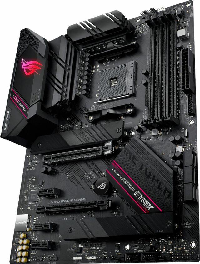 ASUS - ROG STRIX B550-F GAMING AM4 Socket USB 3.2 AMD Motherboard