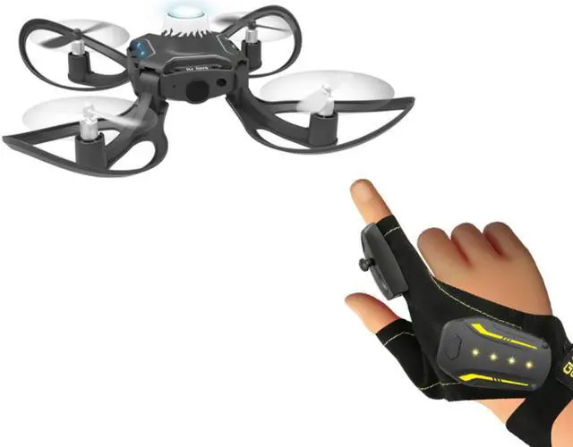 Main image of Gesture sensing drone folding aircraft quadcopter somatosensory control remote control aircraft