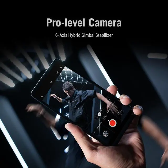 Alt view image 6 of 11 - ASUS ROG Phone 8 Unlocked Android Phone, US Version, 6.78" 165Hz AMOLED Display, 256GB Storage, 16GB RAM, 5500mAh Battery, 50MP Gimbal Camera, 32MP Front, Snapdragon 8 Gen 3, Dual-SIM, Phantom Black