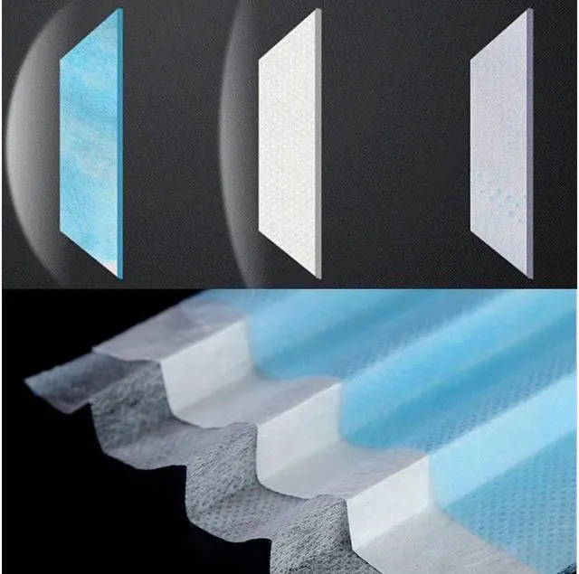 Alt view image 4 of 4 - Disposable Face Mask 3-ply, Dust-proof, Non-medical, Pack of 10