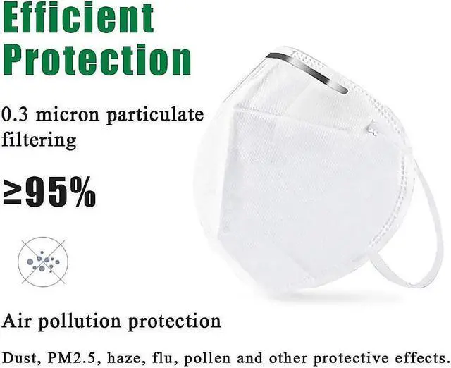 Alt view image 5 of 5 - 10pcs Non-Disposable Surgical Face Nonwoven Fabrics Mask