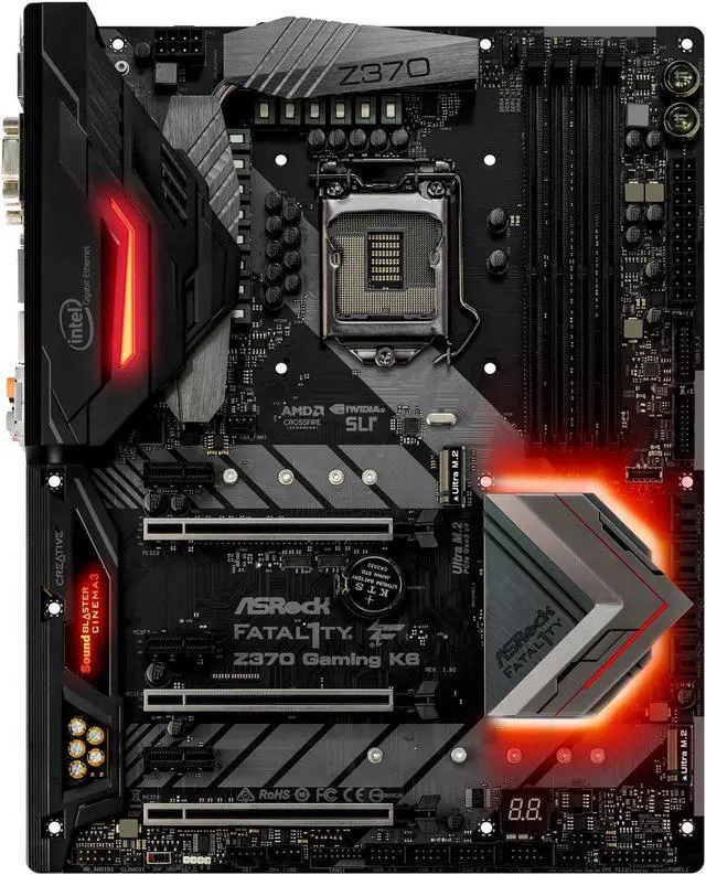 Main image of ASRock Fatal1ty Z370 Gaming K6 LGA 1151 (300 Series) ATX Intel Motherboard