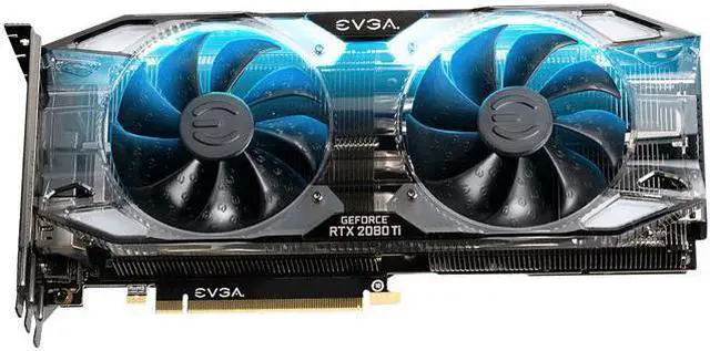 Main image of EVGA GeForce RTX 2080 Ti XC ULTRA GAMING Video Card, 11G-P4-2383-RX, 11GB GDDR6, Dual HDB Fans & RGB LED