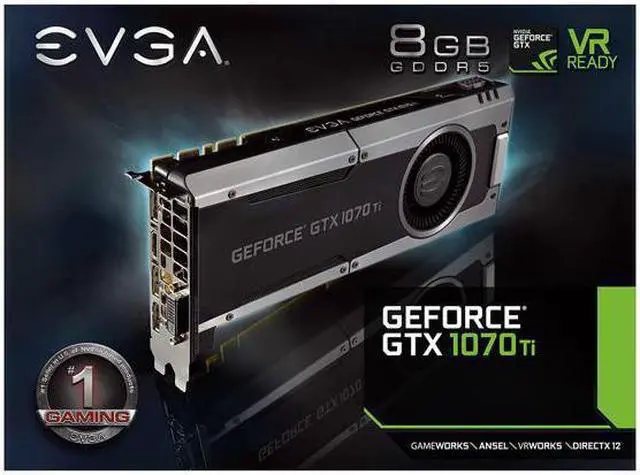 Alt view image 5 of 7 - EVGA GeForce GTX 1070 Ti GAMING 08G-P4-5670-KR 8GB GDDR5