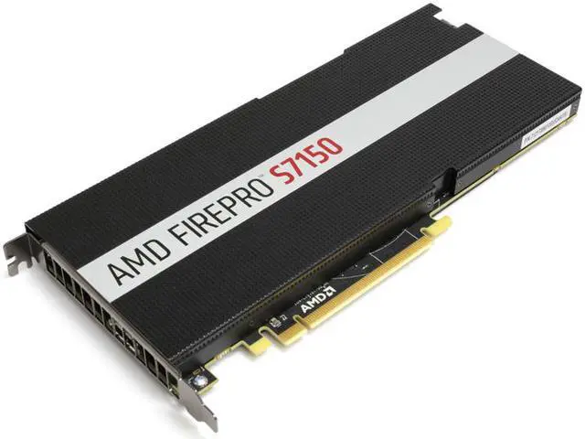 Alt view image 4 of 4 - Sapphire server dedicated FirePro S7150 graphics card - 8 GB GDDR5 - PCI Express 3.0 x16 - / full high - need to a single slot space, server virtualization is special