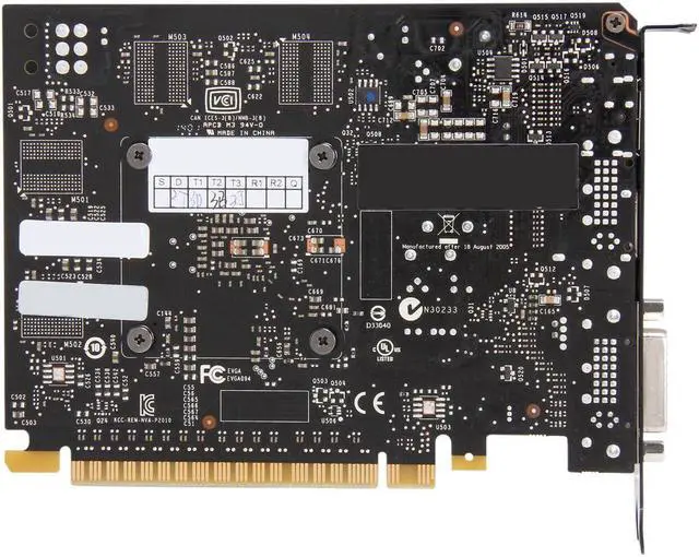 Alt view image 3 of 4 - EVGA 02G-P4-3753-KR G-SYNC Support GeForce GTX 750 Ti Superclocked 2GB 128-Bit GDDR5 PCI Express 3.0 Video Card Mini card Single fan