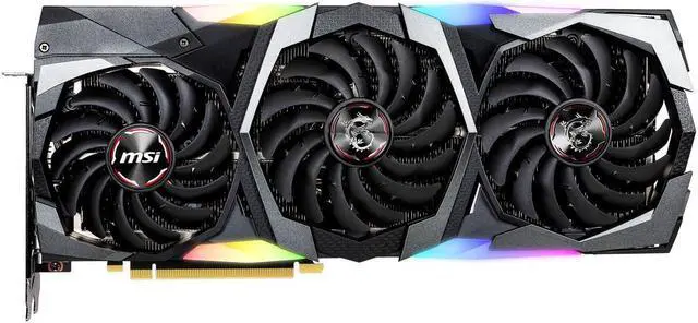 Alt view image 3 of 7 - MSI GeForce RTX 2080 TI GAMING  X 11GB  DirectX12 RTX 2080 TI GAMING  X   TRIO Video Card  256-Bit GDDR6 PCI Express 3.0 x16