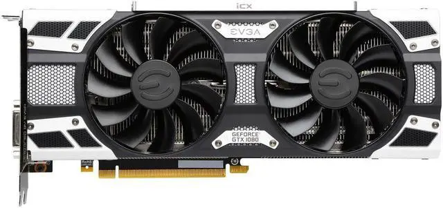 Alt view image 2 of 5 - EVGA GeForce GTX 1080 SC2 GAMING iCX, 08G-P4-6583-KR, 8GB GDDR5X, 9 Thermal Sensors, Asynchronous Fan Control, Thermal Display LED System, Optimized Airflow Fin Design, Die Cast/Form Fitted Baseplate/