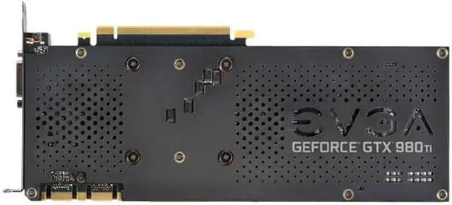 Alt view image 3 of 4 - EVGA GeForce GTX 980 Ti 06G-P4-4996-KR 6GB FTW GAMING w/ACX 2.0+, Whisper Silent Cooling w/ Free Installed Backplate Graphics Card