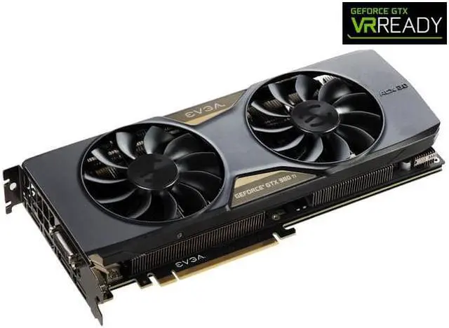 Alt view image 2 of 4 - EVGA GeForce GTX 980 Ti 06G-P4-4996-KR 6GB FTW GAMING w/ACX 2.0+, Whisper Silent Cooling w/ Free Installed Backplate Graphics Card