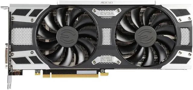 Alt view image 2 of 5 - EVGA GeForce GTX 1080 SC GAMING ACX 3.0 8GB, 08G-P4-6183-KR, GDDR5X, LED, DX12 OSD Support (PXOC) Video Graphics Card