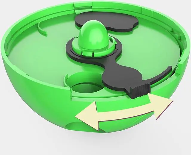 Alt view image 5 of 7 - 3MNSCD Cat Treat Dispenser Cat Toy Pet Food Treat Ball-Adjustable Cat Ball and Treat Dispensing Pet Toys Pets