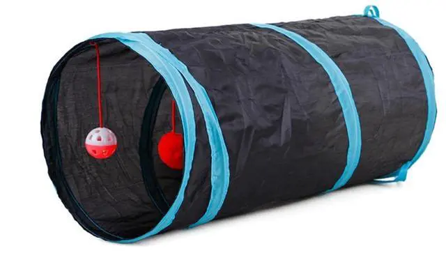 Alt view image 2 of 6 - Cat Tunnels Indoors Cat Play Tunnel for Indoor Outdoor, Cat Tunnel Large Cat Toy Kitten Kitty Rabbt (2 Way)
