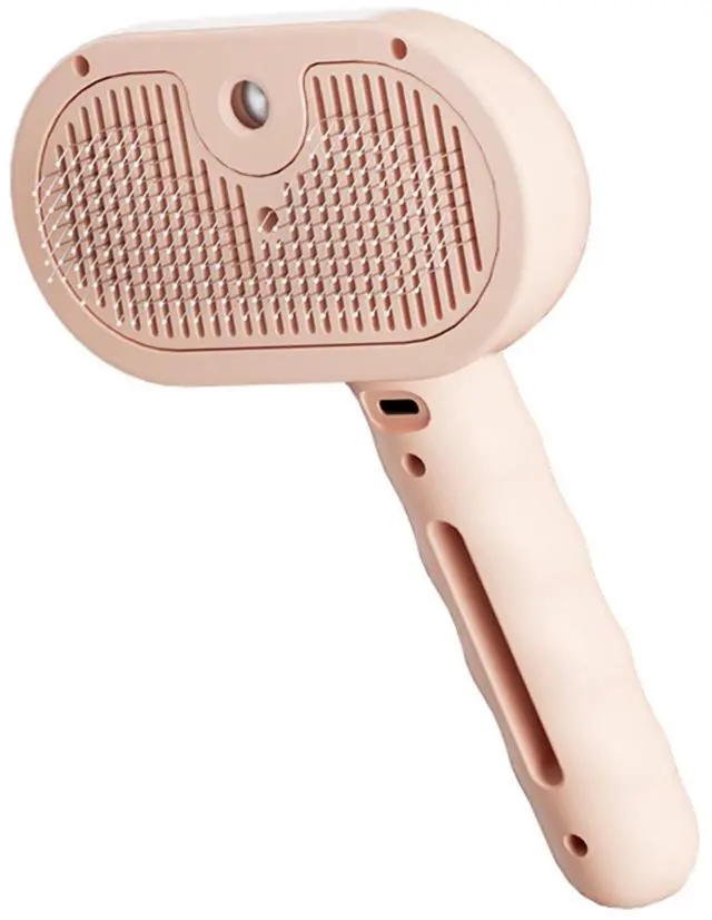Main image of Pet Grooming Brush for Dogs Pet Spray Massage Comb Cats Brush Dog Brush Shedding, Cat Brushes for Long or Short Haired Cats, Cat Hair Brush Pink