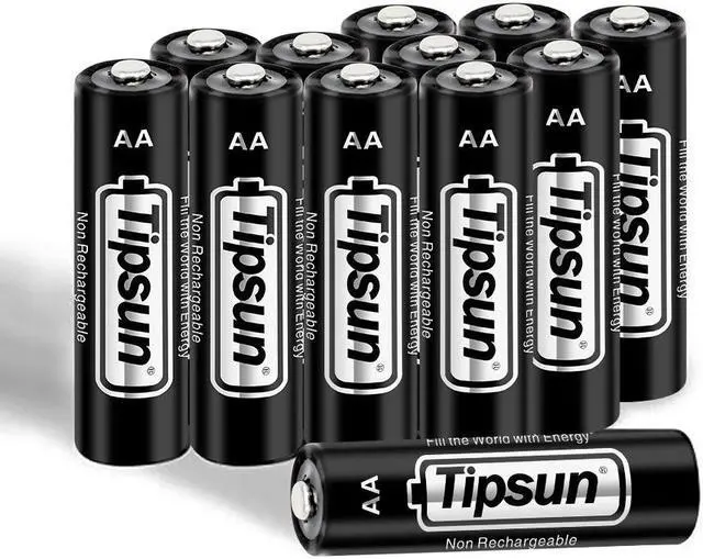Main image of TIPSUN AA Batteries Ultimate Double A Battery Lithium 12 Count