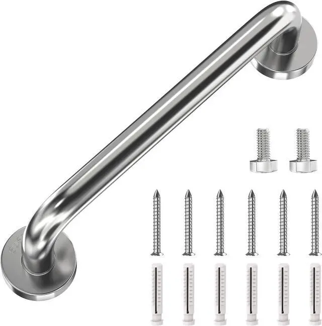 Main image of Grab Bars for Bathtubs and Showers, 1 Pack 15.7 Inch Shower Grab Bars Stainless Steel Shower Handle, Safety Bath Shower Grab Bar for Seniors