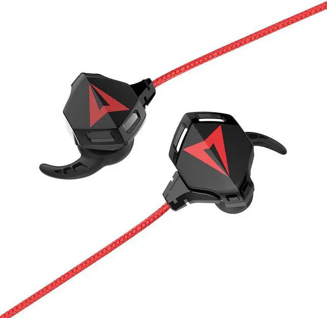 Alt view image 3 of 7 - In-Ear Gaming Earphones - 3.5mm Wired Earbuds With Microphone Super Bass for Mobile Phone Ipod PC Headset Earbud