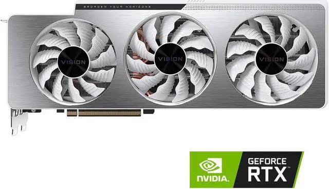 GIGABYTE Vision GeForce RTX 3070 Ti 8GB GDDR6X PCI Express 4.0 x16
