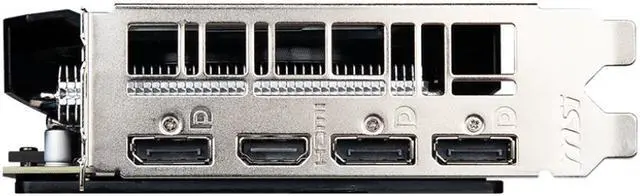 Alt view image 5 of 5 - MSI GeForce RTX 2060 DirectX 12 RTX 2060 VENTUS GP OC 6GB 192-Bit GDDR6 PCI Express 3.0 x16 HDCP Ready Video Card