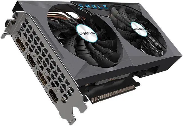 Alt view image 2 of 7 - GIGABYTE Eagle GeForce RTX 3060 12GB GDDR6 PCI Express 4.0 x16 ATX Video Card GV-N3060EAGLE OC-12GD (REV 2.0)