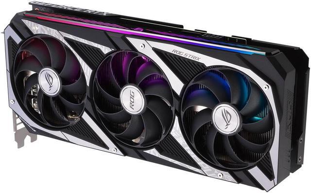 Alt view image 4 of 7 - ASUS ROG Strix GeForce RTX 3060 12GB GDDR6 PCI Express 4.0 x16 Video Card ROG-STRIX-RTX3060-O12G-V2-GAMING