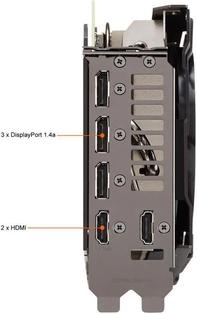 Alt view image 6 of 6 - ASUS TUF Gaming GeForce RTX 3070 Ti 8GB GDDR6X PCI Express 4.0 x16 Video Card TUF-RTX3070TI-O8G-GAMING