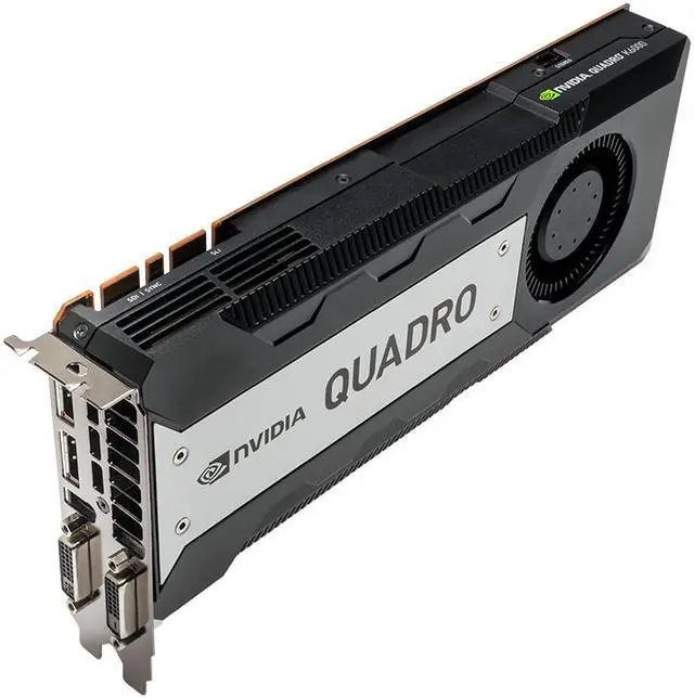 Alt view image 4 of 4 - NVIDIA Quadro K6000 12GB GDDR5 384-bit PCI Express 3.0 x16 Full Height Video Card - OEM Packing