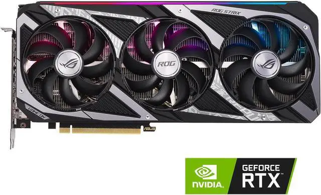 Main image of ASUS ROG Strix GeForce RTX 3050 8GB PCI Express 4.0 Video Card ROG-STRIX-RTX3050-O8G-GAMING