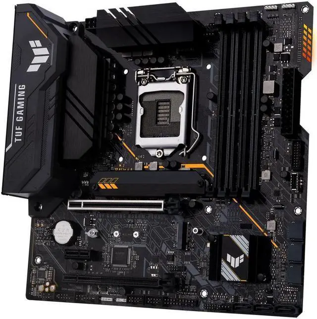 Alt view image 2 of 5 - ASUS TUF GAMING B560M-PLUS LGA 1200 Micro ATX Intel Motherboard