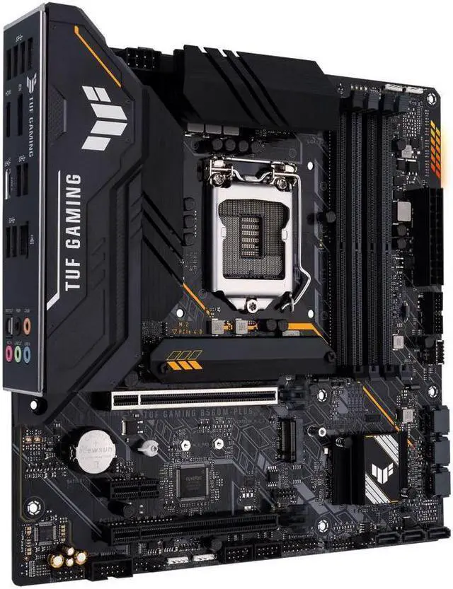 Alt view image 3 of 5 - ASUS TUF GAMING B560M-PLUS LGA 1200 Micro ATX Intel Motherboard