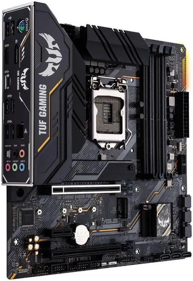 Main image of ASUS TUF GAMING B460M-PRO LGA 1200 Intel B460 SATA 6Gb/s Micro ATX Intel motherboard supports CPU 10500/10400/10400F