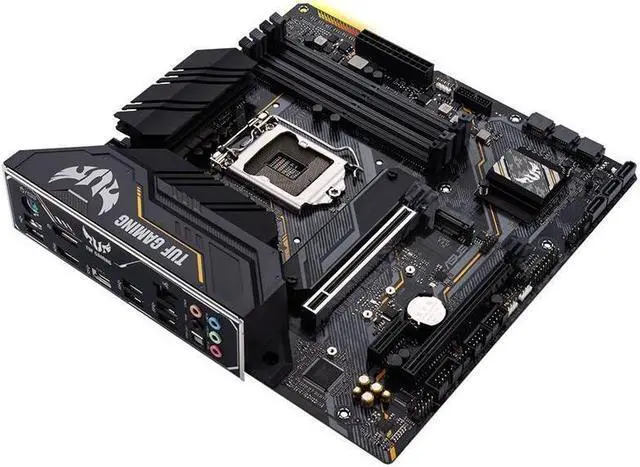 Alt view image 3 of 4 - ASUS TUF GAMING B460M-PRO LGA 1200 Intel B460 SATA 6Gb/s Micro ATX Intel motherboard supports CPU 10500/10400/10400F