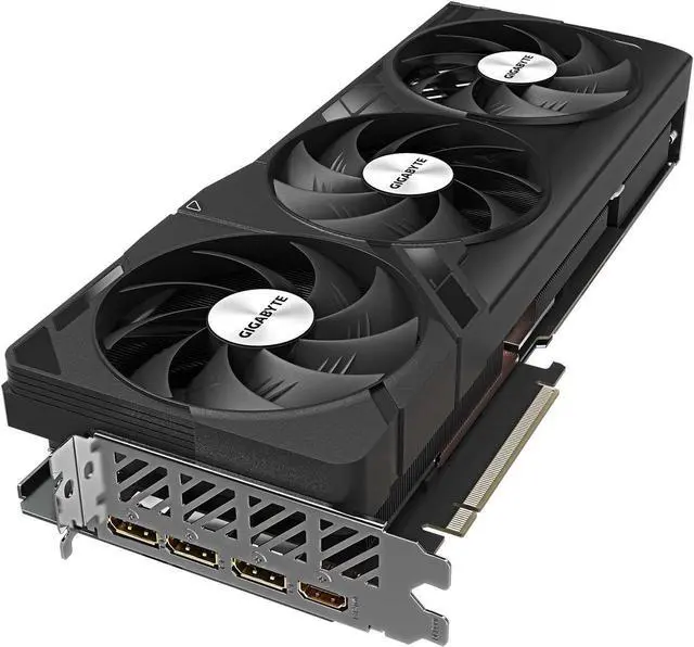 Alt view image 3 of 9 - GIGABYTE GeForce RTX­­ 4070 Ti SUPER WINDFORCE MAX OC 16G Graphics Card, 3x WINDFORCE Fans, 16GB 256-bit GDDR6X, GV-N407TSWF3MAX OC-16GD Video Card