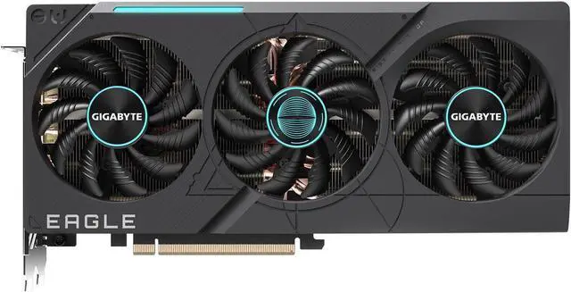 Main image of GIGABYTE GeForce RTX 4070 Ti SUPER EAGLE OC 16G Graphics Card, 3x WINDFORCE Fans, 16GB 256-bit GDDR6X, GV-N407TSEAGLE OC-16GD Video Card