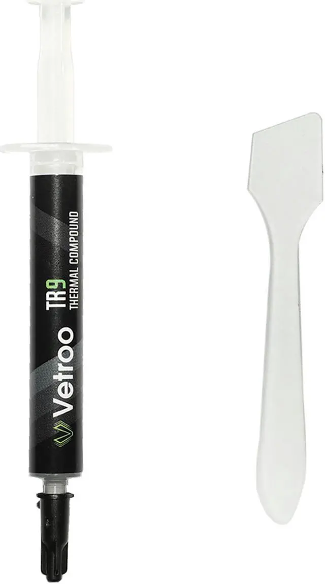 Alt view image 6 of 7 - Vetroo TR9 Thermal Paste, High Conductive Performance Heatsink Paste Thermal Compound Paste for All Processor/CPU/GPU Easy to Apply